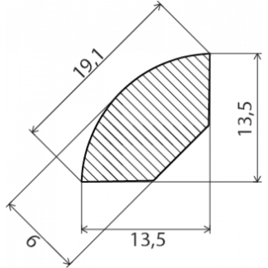 Koka logu līste 2,4m/14*14/ozols Koka logu līste 2,4m/14*14/ozols
