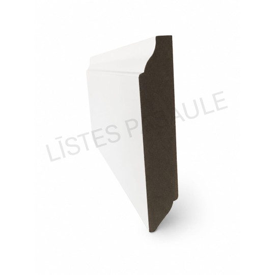 Mitrumizturīga MDF grīdlīste 2,8m/12*100/RAL vai NCS krāsā