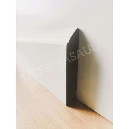 Mitrumizturīga MDF grīdlīste 2,8m/12*100/RAL vai NCS krāsā Mitrumizturīga MDF grīdlīste 2,8m/12*100/RAL vai NCS krāsā