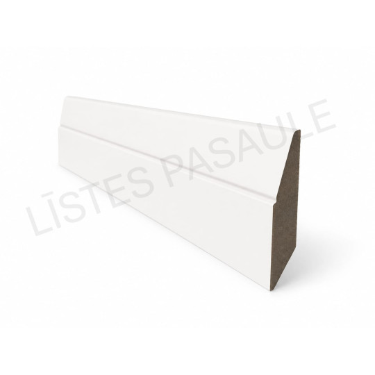 Mitrumizturīga MDF grīdlīste 2,8m/12*60/RAL vai NCS krāsā