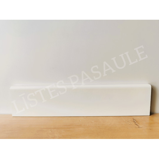 Mitrumizturīga MDF grīdlīste 2,8m/12*80/RAL vai NCS krāsā
