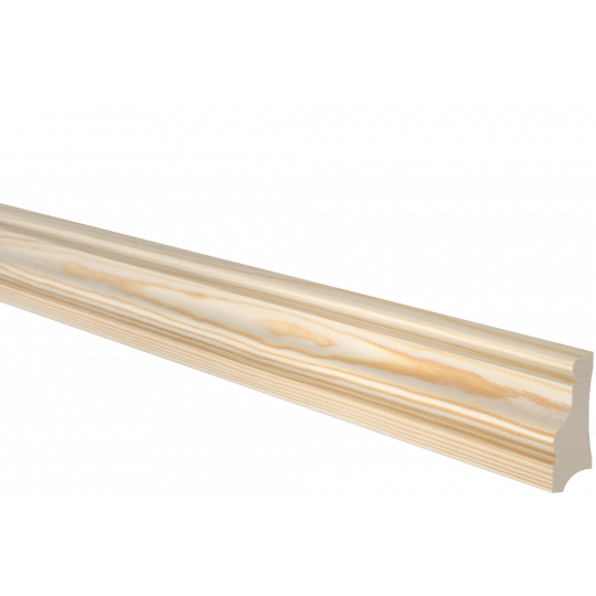 Koka grīdlīste 2,4m/15*47/priede Koka grīdlīste 2,4m/15*47/priede