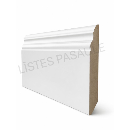 Mitrumizturīga MDF grīdlīste 2,8m/16*120/RAL vai NCS krāsā