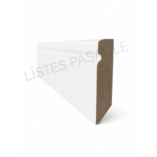 Mitrumizturīga MDF grīdlīste 2,8m/16*70/RAL vai NCS krāsā