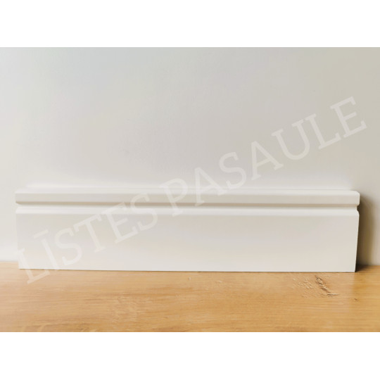 Mitrumizturīga MDF grīdlīste 2,8m/16*70/RAL vai NCS krāsā
