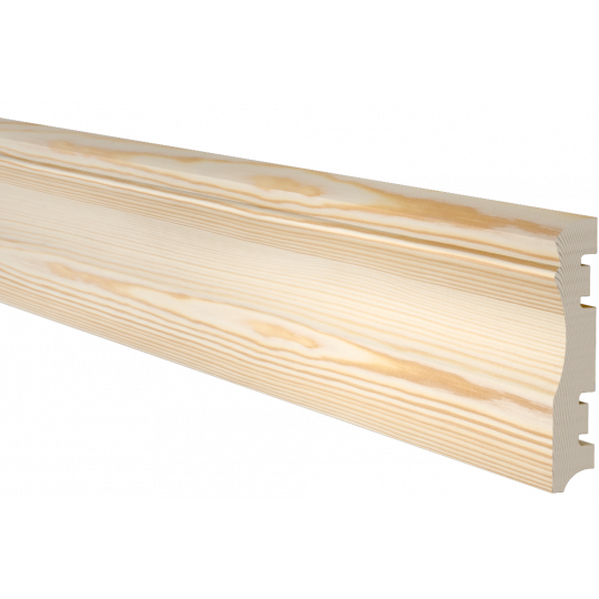 Koka grīdlīste 2,4m/16*90/priede Koka grīdlīste 2,4m/16*90/priede