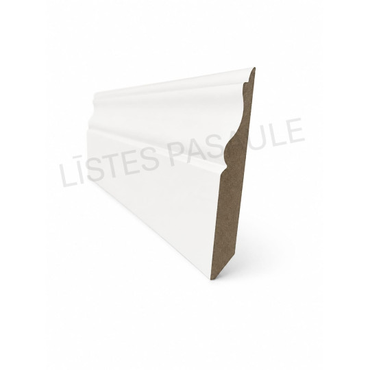 Mitrumizturīga MDF grīdlīste 2,8m/16*90/RAL vai NCS krāsā