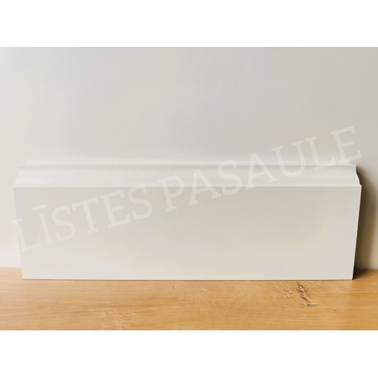 Mitrumizturīga MDF grīdlīste 2,8m/19*100/RAL vai NCS krāsā Mitrumizturīga MDF grīdlīste 2,8m/19*100/RAL vai NCS krāsā