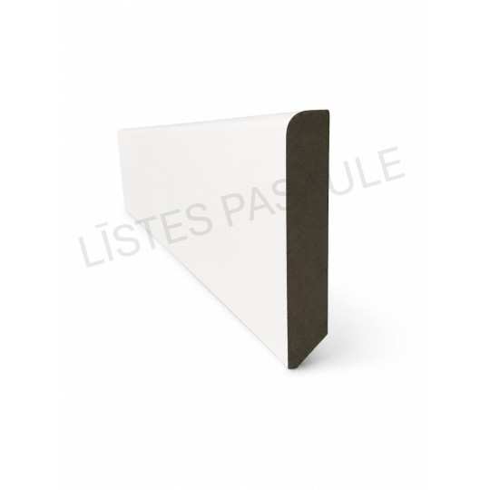 Mitrumizturīga MDF grīdlīste 2,8m/19*80/RAL vai NCS krāsā