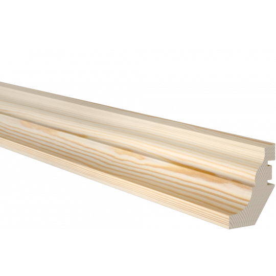 Koka grīdlīste 2,4m/40*60/priede Koka grīdlīste 2,4m/40*60/priede