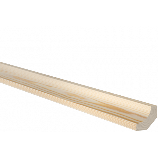 Koka iekšējā stūrlīste 2,7m/30*30/priede Koka iekšējā stūrlīste 2,7m/30*30/priede