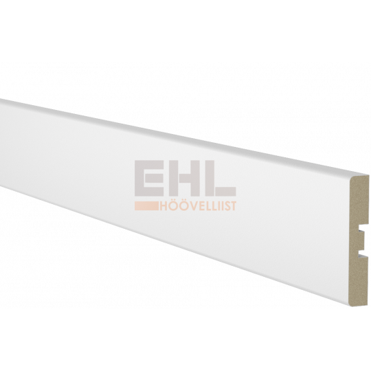 MDF durvju aplodas kompl. 5,5m/12*70/balta MDF durvju aplodas kompl. 5,5m/12*70/balta