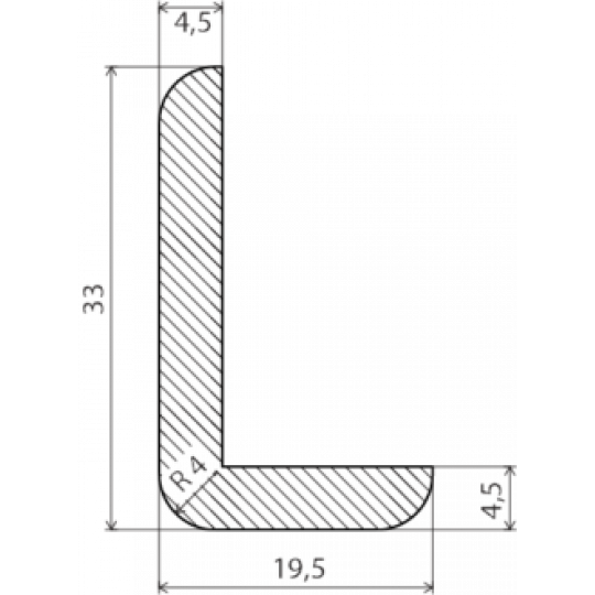 Koka ārējā stūra līste 2,4m/19*33/ozols Koka ārējā stūra līste 2,4m/19*33/ozols