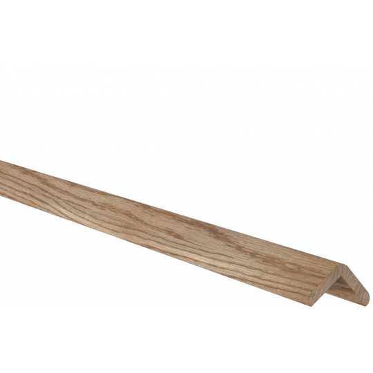 Koka ārējā stūra līste 2,4m/22*22/ozols Koka ārējā stūra līste 2,4m/22*22/ozols