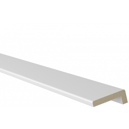 MDF ārējā stūra līste 2,40m/22*58/MDF balta MDF ārējā stūra līste 2,40m/22*58/MDF balta
