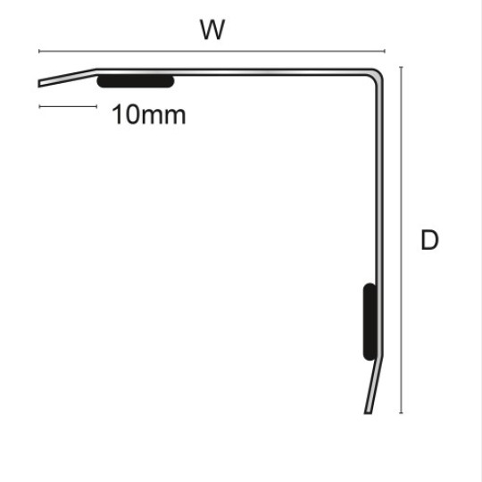 Tērauda stūris 2,5m/30*30/zelts Tērauda stūris 2,5m/30*30/zelts
