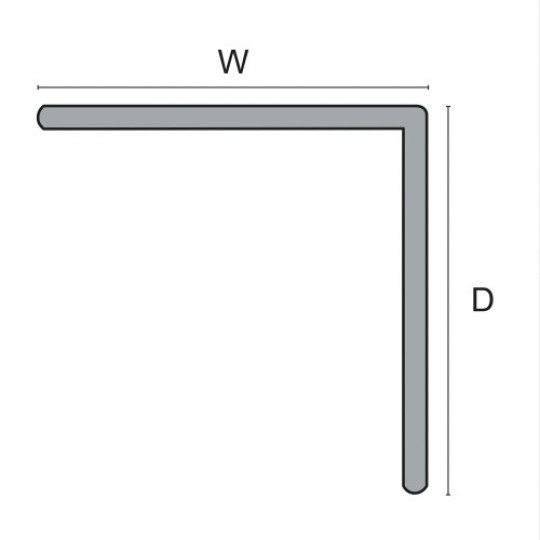 Stūra profils 2,5m/30*30/balta krāsa Stūra profils 2,5m/30*30/balta krāsa