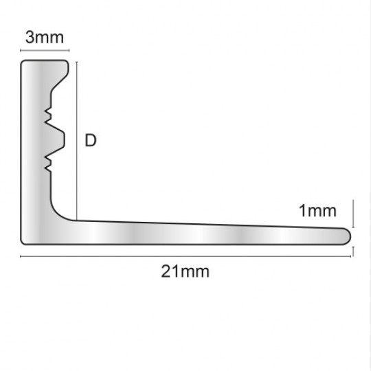 Misiņa flīžu taisnā apmale 2,7m/3*8/dabīgs misiņš Misiņa flīžu taisnā apmale 2,7m/3*8/dabīgs misiņš