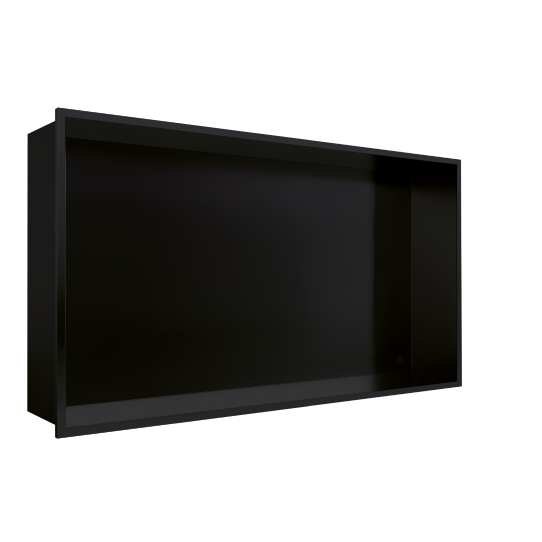 Tērauda dušas niša/100*300*600mm/melns