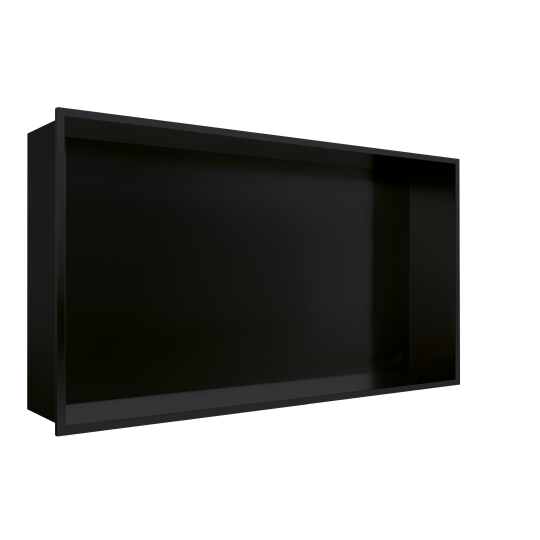 Tērauda dušas niša/100*300*600mm/melns
