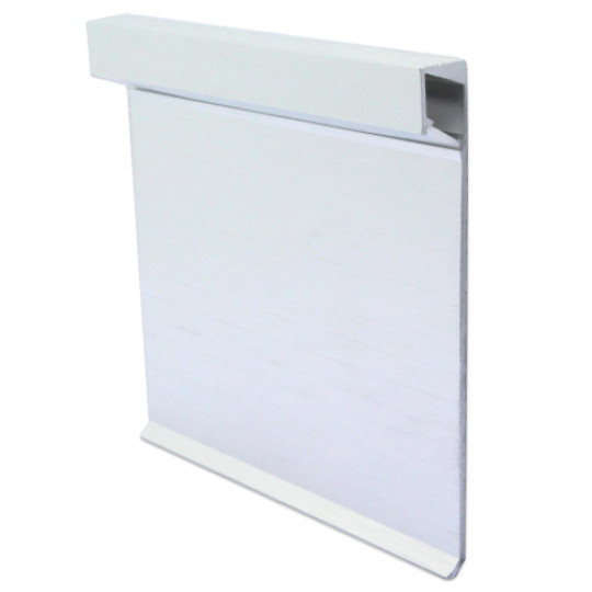 Alumīnija grīdlīste ar LED profilu2,8m/100*11/sudrabs slīpēt