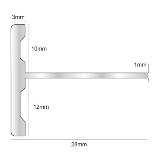 Kāpņu profils 2,6m/3*10/12/sudrabs matēts Kāpņu profils 2,6m/3*10/12/sudrabs matēts