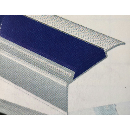 Ieliktnis 4mm x 20mm 2.6m  NCH385.80  NCH525.80 zaļš
