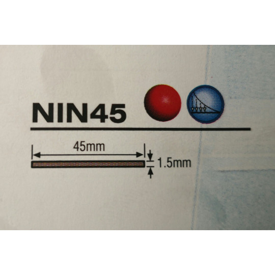 Ieliktnis kāpņu profilam 2,6m/45*1,5/zaļš NRA605.80 Ieliktnis kāpņu profilam 2,6m/45*1,5/zaļš NRA605.80