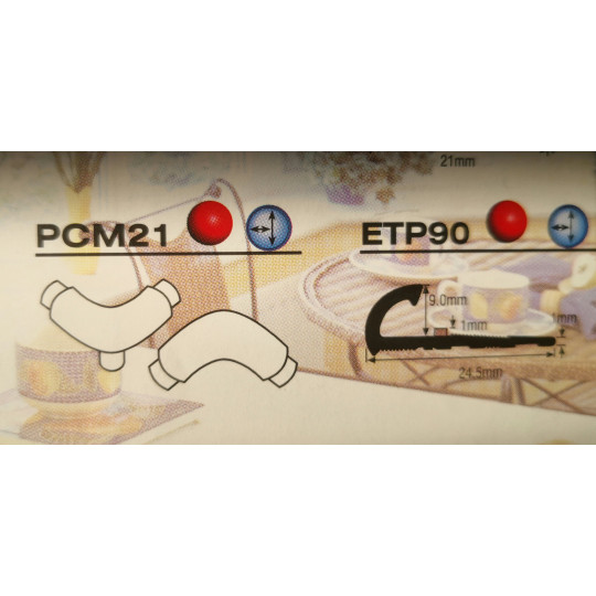 Iekš.stūrītis 3-W PVC Iekš.stūrītis 3-W PVC
