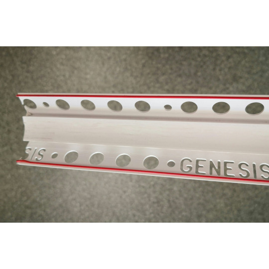 Iekšējā stūra līste PVC 6mm 2,5m Iekšējā stūra līste PVC 6mm 2,5m