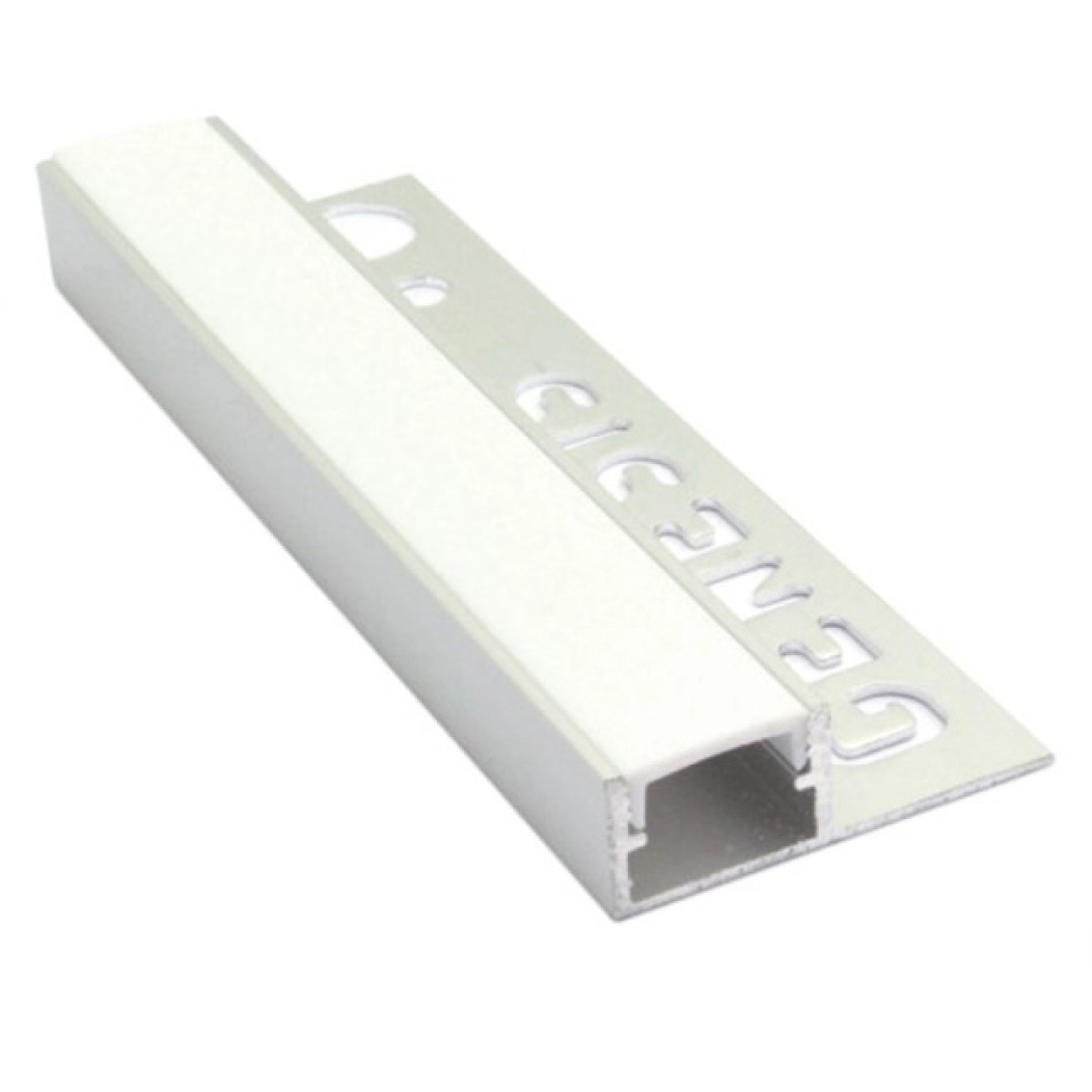 Genesis LED Gaismas profils 2,8m/17*10/sudrabs