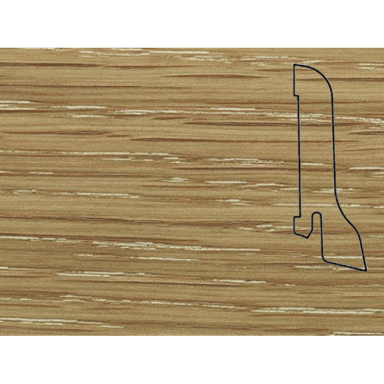 Koka grīdlīste 2,7m/40*22/rustic ozols Koka grīdlīste 2,7m/40*22/rustic ozols