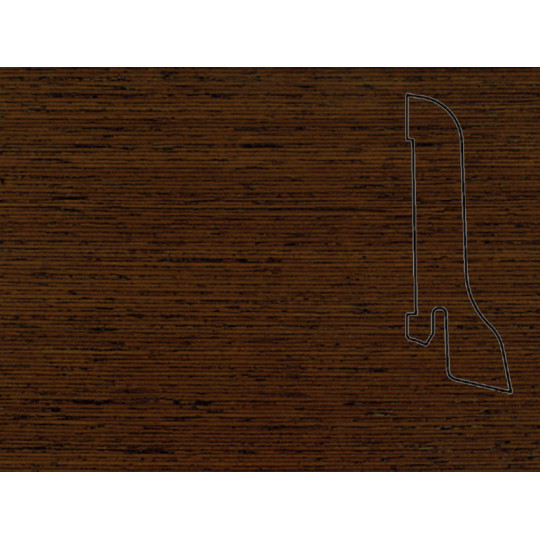 Koka grīdlīste 2,7m/60*22/venge Koka grīdlīste 2,7m/60*22/venge